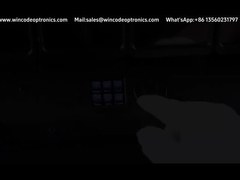 12pcs 60W LED Swinging Beam Matrix Wash Moving Head Bar Light สําหรับทัวร์โชว์ดนตรี เทศกาลเทศกาล