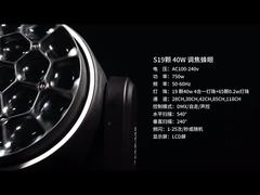 ไฟมูฟวิ่งเฮด LED ซูม 1940 B