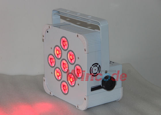 ราคาดี DMX 512 แบตเตอรี่ ไฟเวที 9 × 18W LED Beam Moving Bar With Auto Chase Effect ออนไลน์