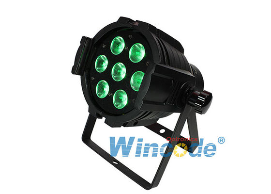 ราคาดี DMX DJ DiscoLED stage light 7×10W RGBWA 5 ใน 1 LED Par Light ออนไลน์