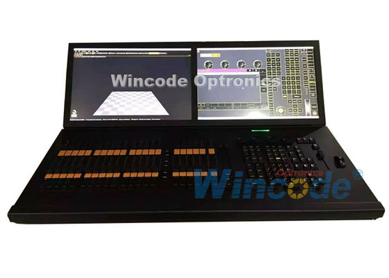 ราคาดี ดํา Knight Lighting DMX Controller ป้องกันการรั่วไหลของแสงด้วยปุ่มเครื่องกลมือ ออนไลน์