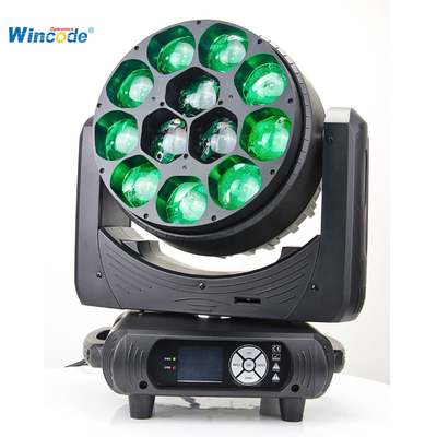 ราคาดี 12×40W LED กระแสแสงหัว พร้อม Zoom Pixel Function ผลกระทบการล้างรังสี ออนไลน์