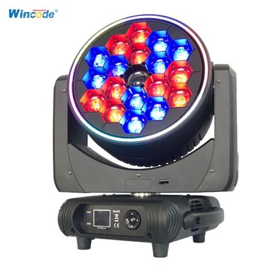 ราคาดี K15 19x40W RGBW 4in1 LED Moving Head Light with 540° Pan Movement and Bee Eye Effects for Stage Lighting ออนไลน์