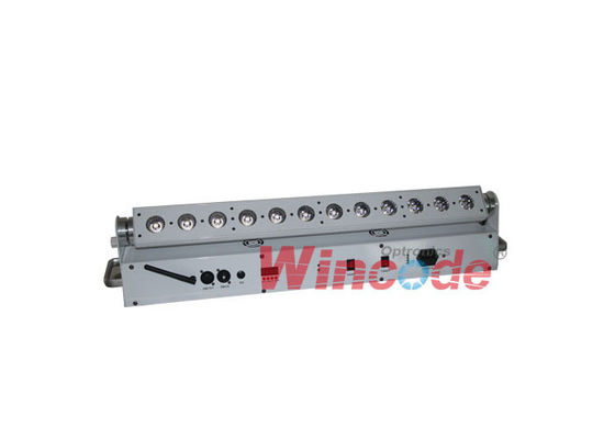 ราคาดี แบตเตอรี่ไร้สาย แหล่งไฟ LED 12 × 18W, แหล่งไฟ LED แว่นล้างผนัง RGBWA + UV 6 ใน 1 ออนไลน์
