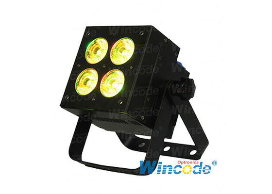 ราคาดี 4×10W RGBL 4 in 1 LED Par Light, LED Flat Par Light, LED Uplight สําหรับงานแต่ง Dj Events ออนไลน์