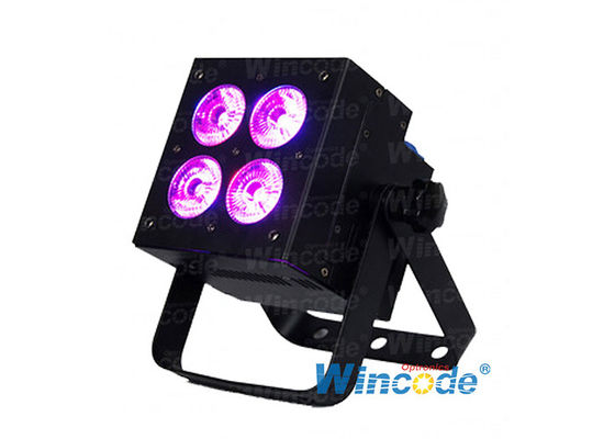 ราคาดี 4×18W RGBLWA+UV 7 in 1 LED Par Light, LED Flat Par Light, LED Uplight สําหรับงานแต่ง Dj ออนไลน์