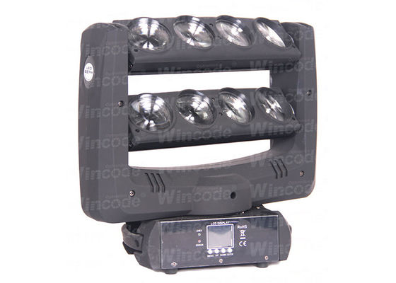 ราคาดี LED สายแมงมุมเคลื่อนไหวหัวแสง 8pcs 12W 4 ในสีเดียวสําหรับการแสดงเวที ออนไลน์