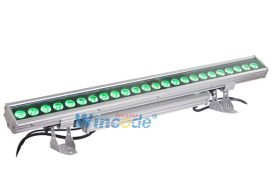 ราคาดี ไฟฟ้า LED ดาวน้ํากลางแจ้ง 24*18w RGBWA + UV, สีเปลี่ยน ไฟ LED กันน้ํา ออนไลน์
