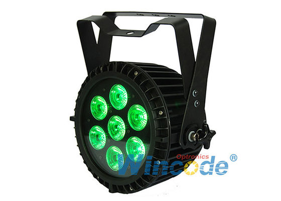 ราคาดี พลังงานสูง LED Par Light Quad Color 4 In1 RGBWA 7 X 10w เสียงทํางานสําหรับโรงแรม ออนไลน์