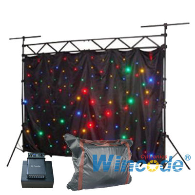 ราคาดี DIY ผนวก LED ผลกระทบความมืด 6 ช่องเสียง 2m X 3m ออนไลน์