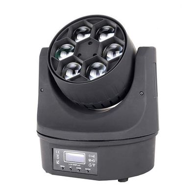 ราคาดี Bee Eye LED Moving Head Light ขนาดเล็ก 6 * 15W RGBW สําหรับพรรค UL FCC ออนไลน์