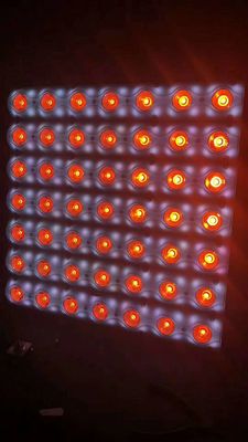 ราคาดี สีขาวอบอุ่น 49 * 3w LED แมตริกซ์ Blinder Light With Beam ฐานคอมแพคต์ ออนไลน์