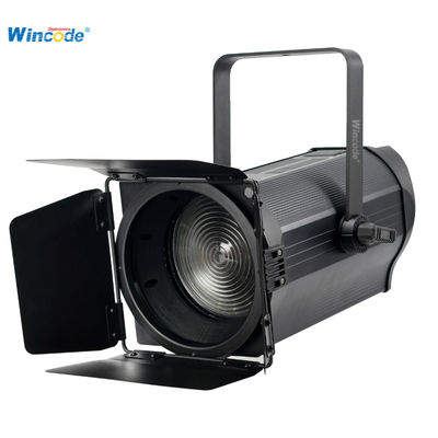 150W Single Color Fresnel Spotlight Auto Zoom COB LED โดยไม่มีแฟน