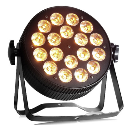 ราคาดี 18 LEDs Outdoor IP65 LED Slim Par, LED Flat Par Light พร้อมการควบคุม DMX ออนไลน์