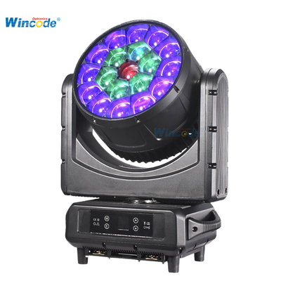 IP65 กันน้ํา RGBW LED ขยับหัวแสงกับ RDM & DMX512 การควบคุม