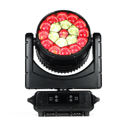 ความสว่างสูง 19 * 40W LED ขับเคลื่อนหัวแสงด้วย IP65 กันน้ํา RDM & DMX512 การควบคุม