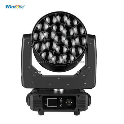ราคาดี 19*15W LED RGBW 4 in 1 Beam Moving Head Light with 50000 Hours Lifespan for Night Club and Wedding ออนไลน์