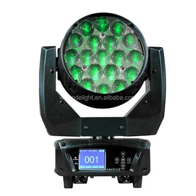 ราคาดี 19*12W RGBW DMX512 Control LED Moving Head Light with 540° Pan Movement for Stage and Events ออนไลน์