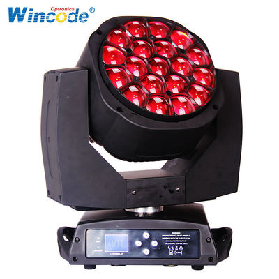 ราคาดี Big Bee Eye LED Moving Head Light with 19*15W RGBW High Brightness 540° Pan and 210° Tilt Movement for DJ Disco Party ออนไลน์