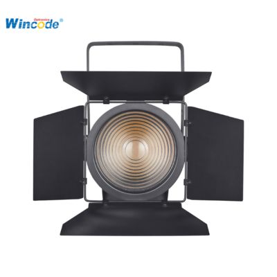 ราคาดี Fresnel LED สีขาวที่สามารถปรับปรับได้ 3200K-6500K, 50,000-Hour COB สําหรับแสงสตูดิโอ ออนไลน์