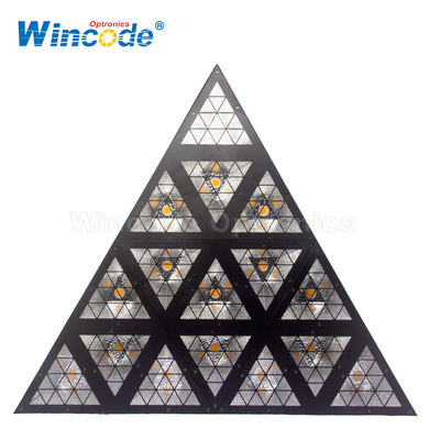 ราคาดี 35cm สามเหลี่ยม Retro LED ผลลัพธ์แสง Backdrop การตกแต่งเพดาน ออนไลน์